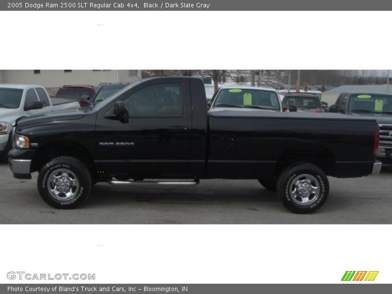 Black / Dark Slate Gray 2005 Dodge Ram 2500 SLT Regular Cab 4x4