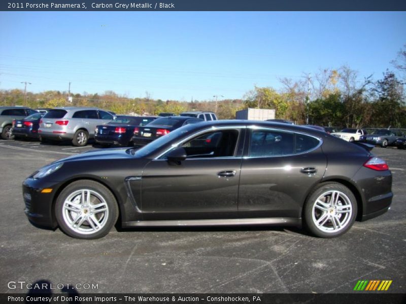 Carbon Grey Metallic / Black 2011 Porsche Panamera S