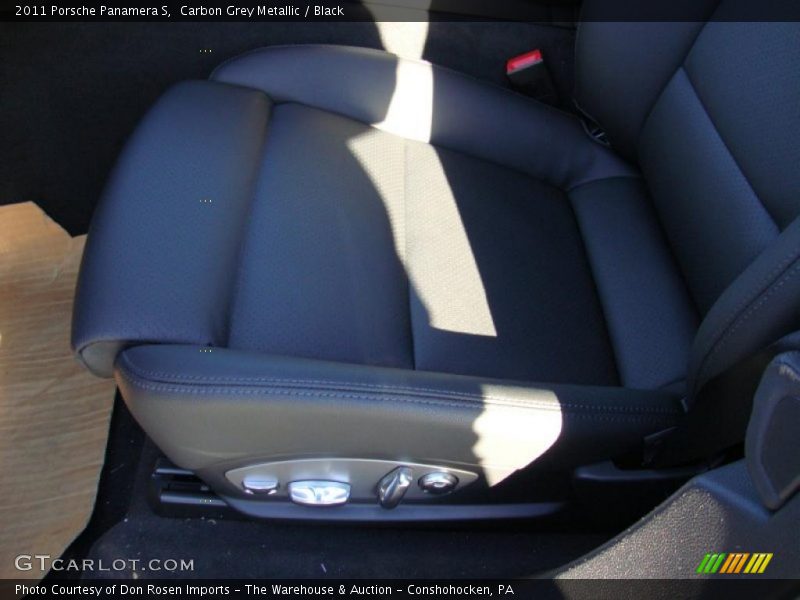 Carbon Grey Metallic / Black 2011 Porsche Panamera S