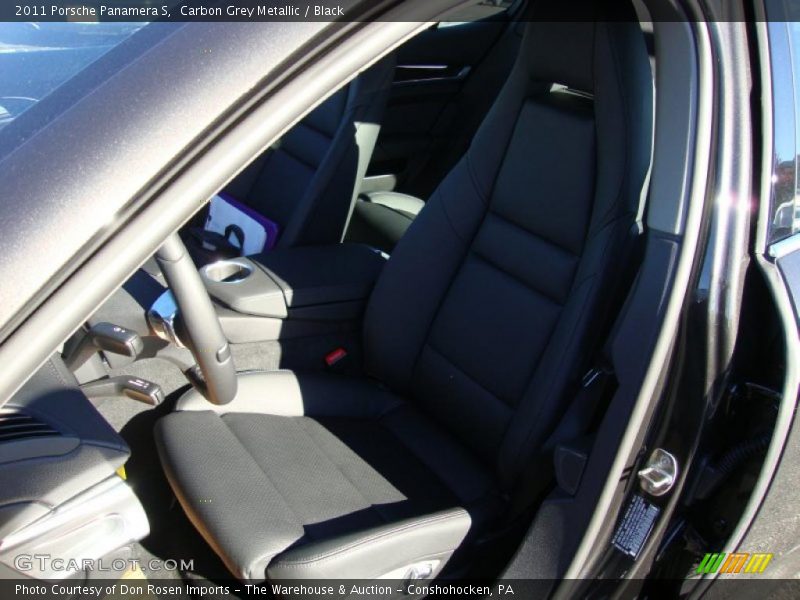 Carbon Grey Metallic / Black 2011 Porsche Panamera S