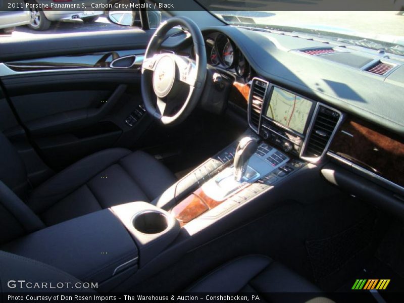 Carbon Grey Metallic / Black 2011 Porsche Panamera S