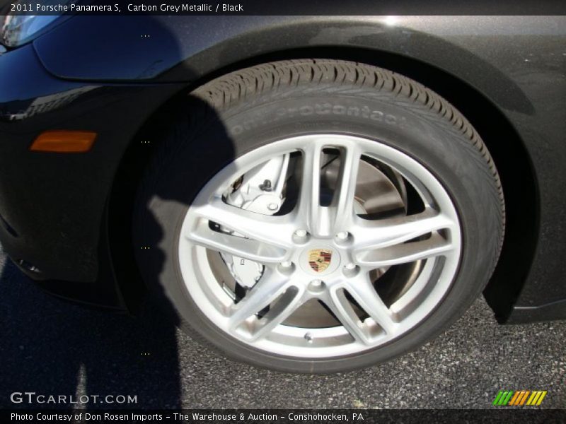 Carbon Grey Metallic / Black 2011 Porsche Panamera S