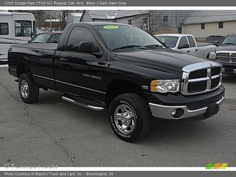 Black / Dark Slate Gray 2005 Dodge Ram 2500 SLT Regular Cab 4x4
