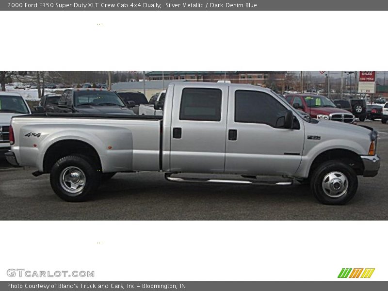  2000 F350 Super Duty XLT Crew Cab 4x4 Dually Silver Metallic
