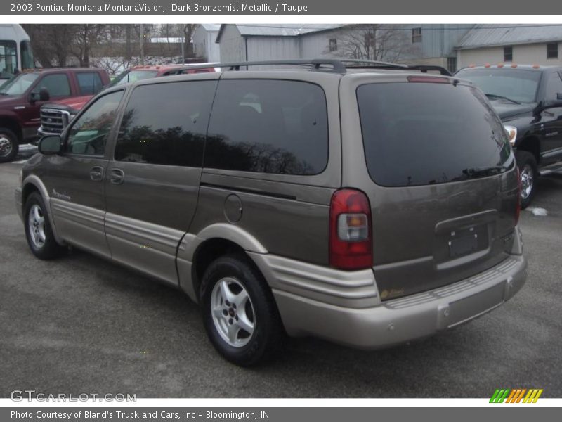 Dark Bronzemist Metallic / Taupe 2003 Pontiac Montana MontanaVision