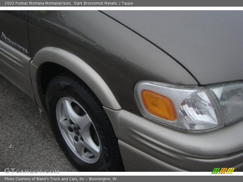 Dark Bronzemist Metallic / Taupe 2003 Pontiac Montana MontanaVision