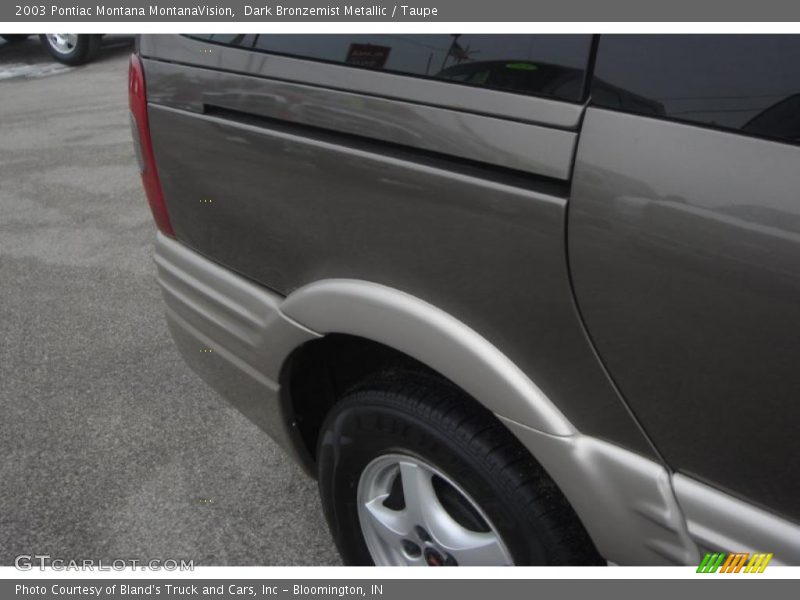 Dark Bronzemist Metallic / Taupe 2003 Pontiac Montana MontanaVision