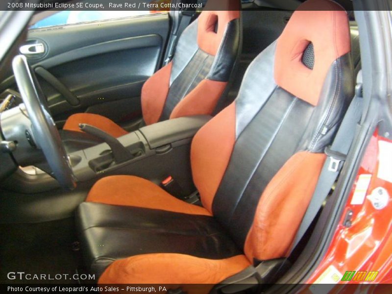  2008 Eclipse SE Coupe Terra Cotta/Charcoal Interior