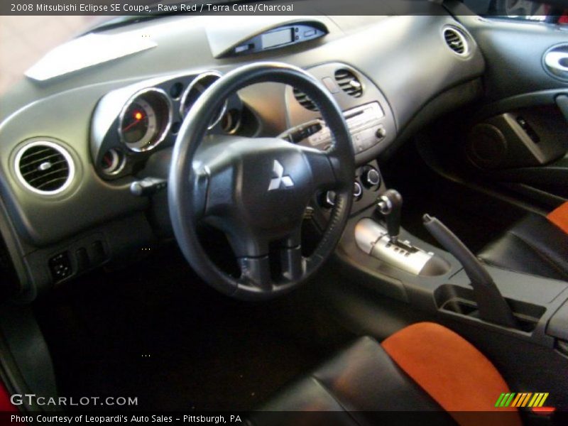  2008 Eclipse SE Coupe Terra Cotta/Charcoal Interior