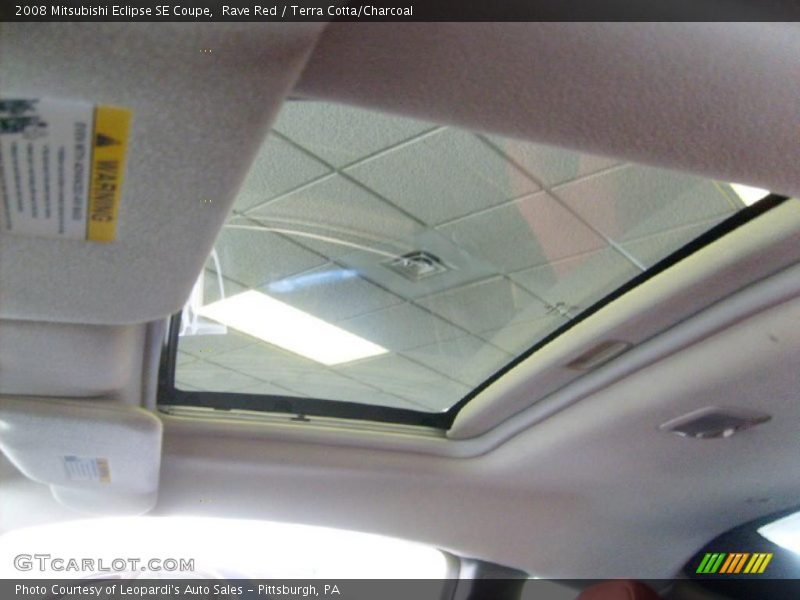 Rave Red / Terra Cotta/Charcoal 2008 Mitsubishi Eclipse SE Coupe