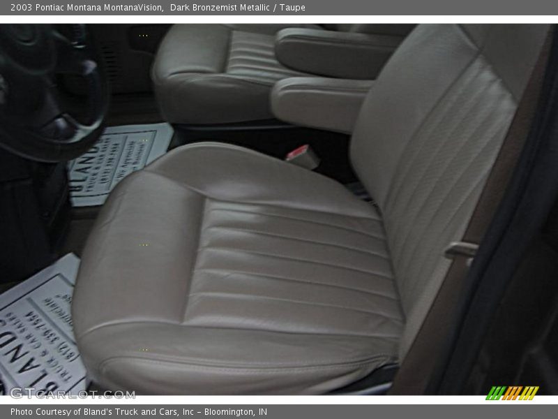 Dark Bronzemist Metallic / Taupe 2003 Pontiac Montana MontanaVision