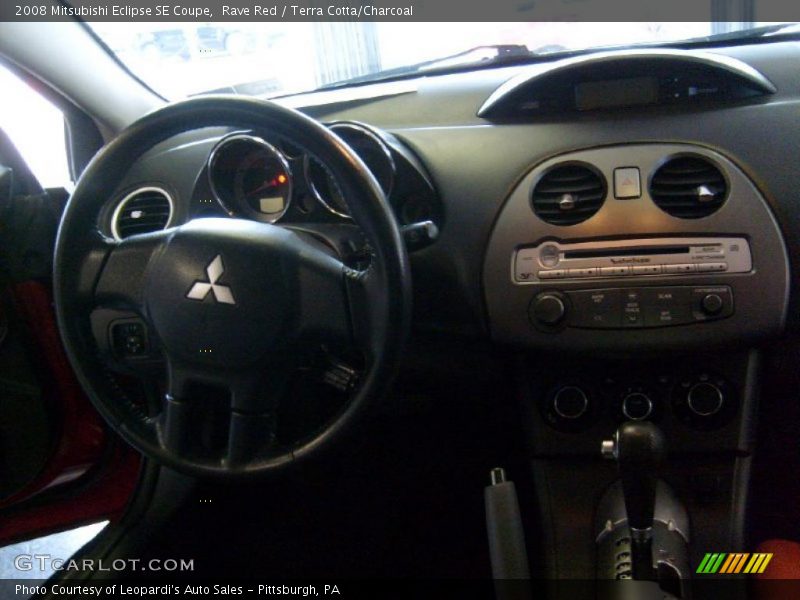 Rave Red / Terra Cotta/Charcoal 2008 Mitsubishi Eclipse SE Coupe