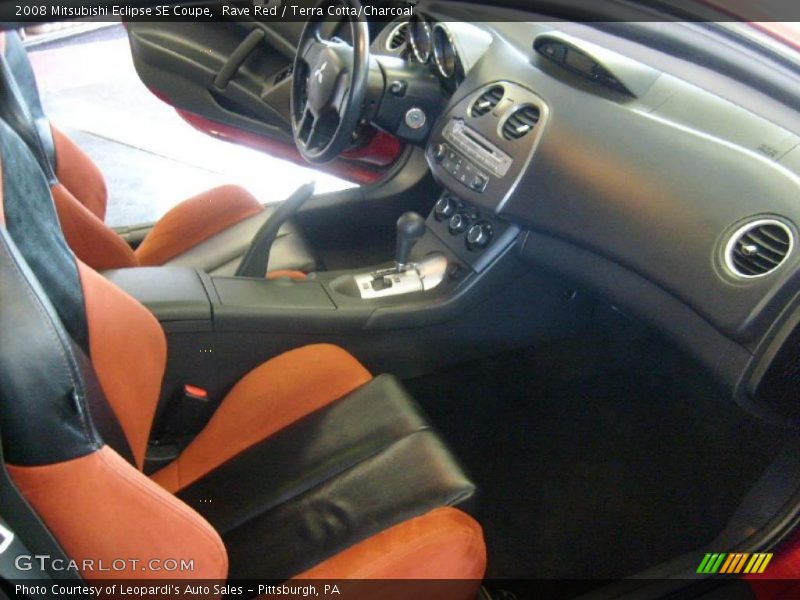  2008 Eclipse SE Coupe Terra Cotta/Charcoal Interior