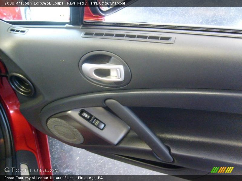 Rave Red / Terra Cotta/Charcoal 2008 Mitsubishi Eclipse SE Coupe