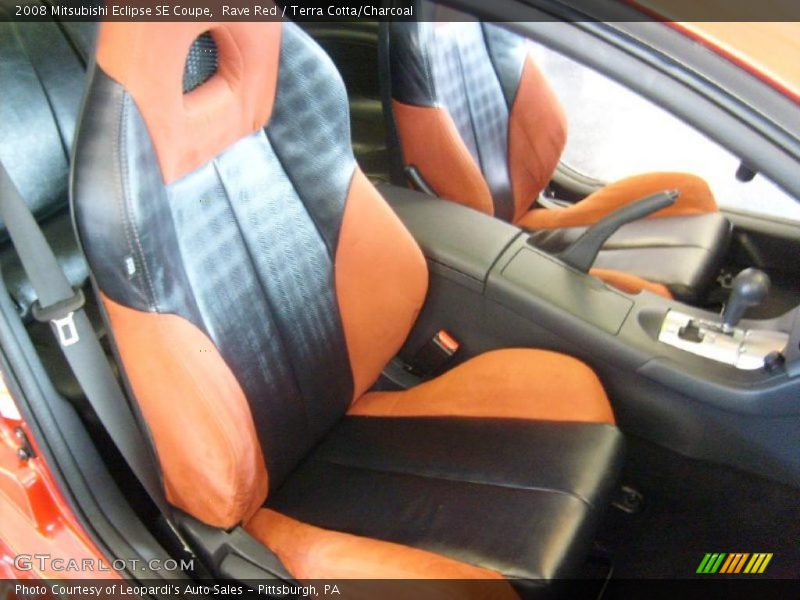  2008 Eclipse SE Coupe Terra Cotta/Charcoal Interior