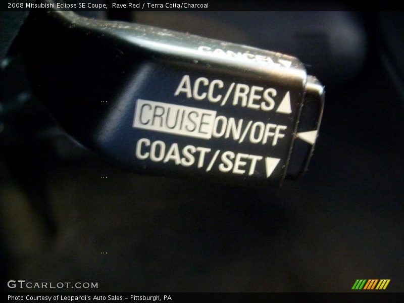 Rave Red / Terra Cotta/Charcoal 2008 Mitsubishi Eclipse SE Coupe