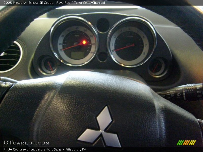 Rave Red / Terra Cotta/Charcoal 2008 Mitsubishi Eclipse SE Coupe