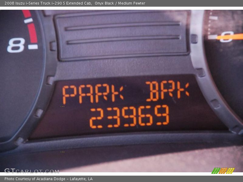 Onyx Black / Medium Pewter 2008 Isuzu i-Series Truck i-290 S Extended Cab