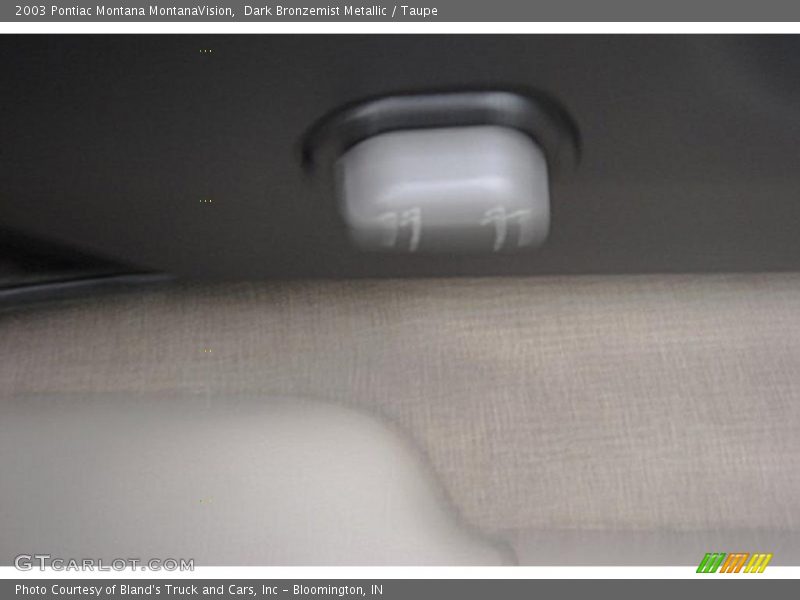 Dark Bronzemist Metallic / Taupe 2003 Pontiac Montana MontanaVision