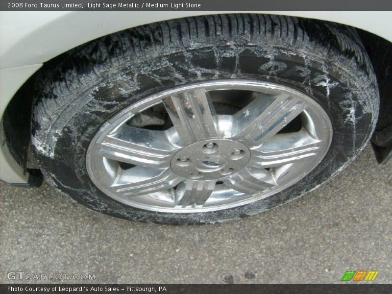 Light Sage Metallic / Medium Light Stone 2008 Ford Taurus Limited