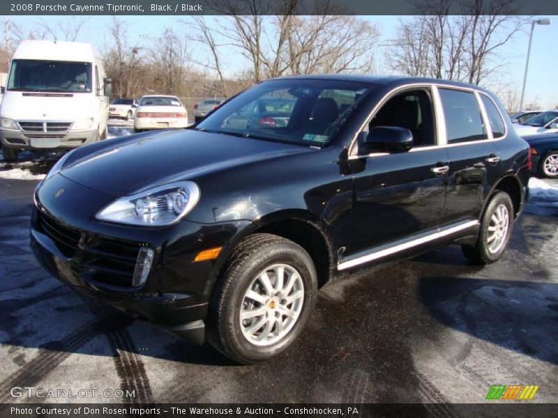 Black / Black 2008 Porsche Cayenne Tiptronic