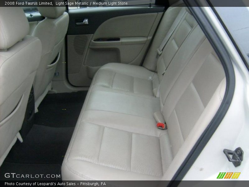Light Sage Metallic / Medium Light Stone 2008 Ford Taurus Limited