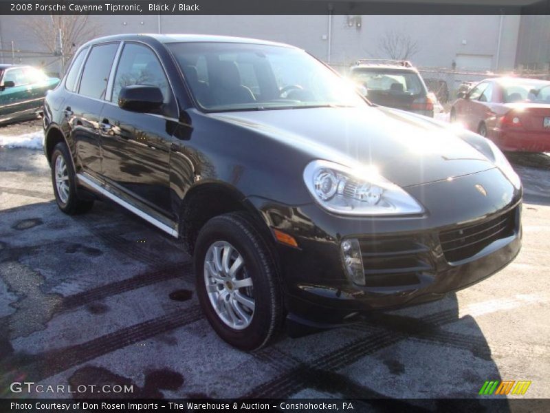 Black / Black 2008 Porsche Cayenne Tiptronic