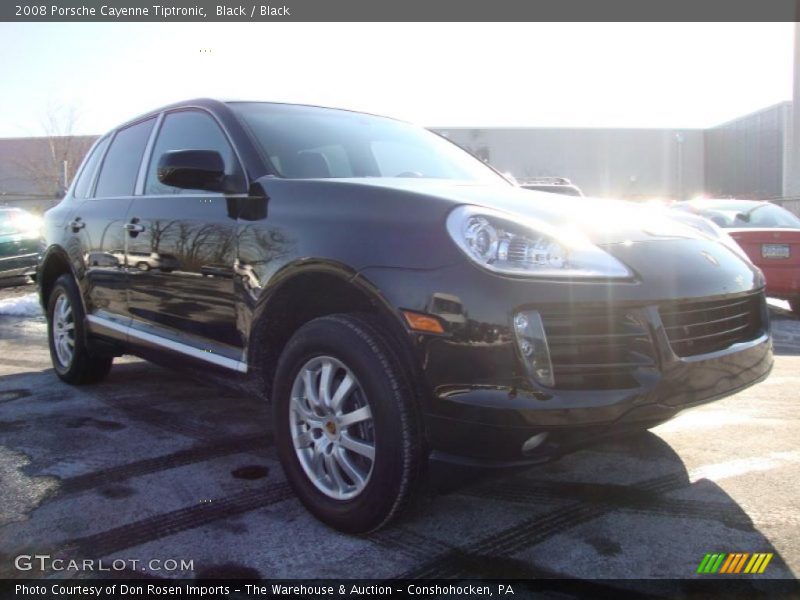 Black / Black 2008 Porsche Cayenne Tiptronic