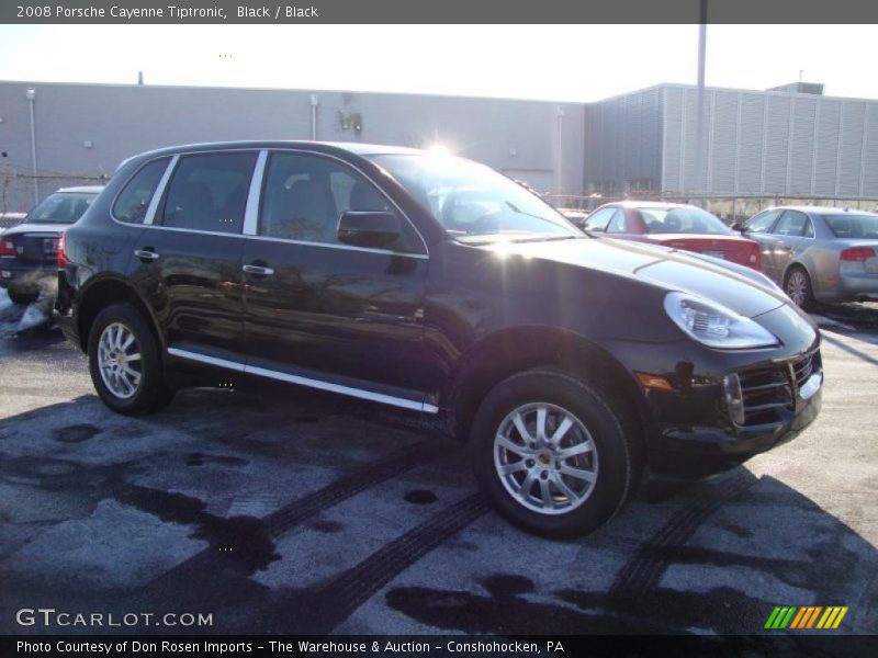 Black / Black 2008 Porsche Cayenne Tiptronic
