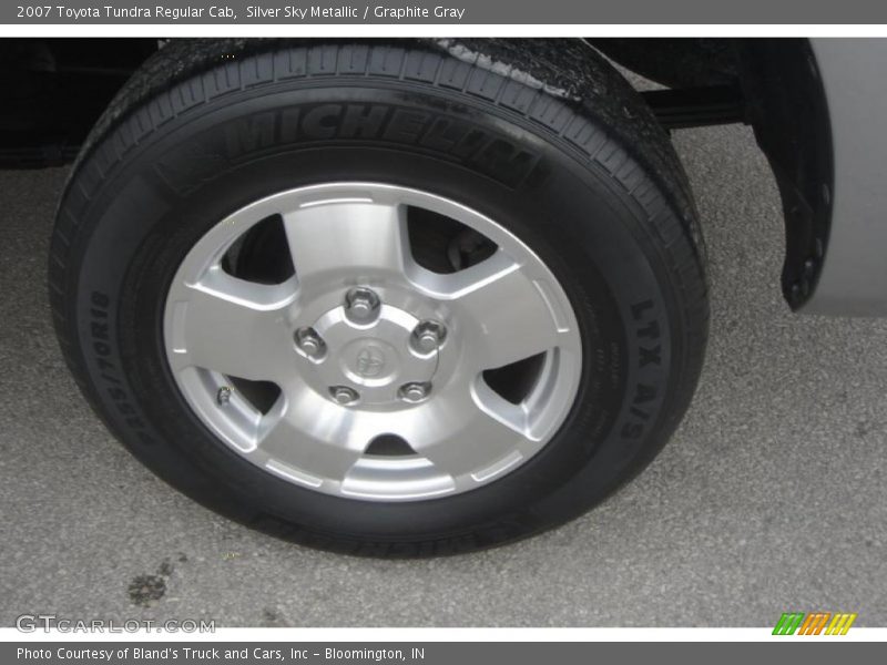 Silver Sky Metallic / Graphite Gray 2007 Toyota Tundra Regular Cab