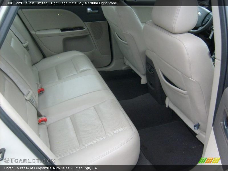 Light Sage Metallic / Medium Light Stone 2008 Ford Taurus Limited