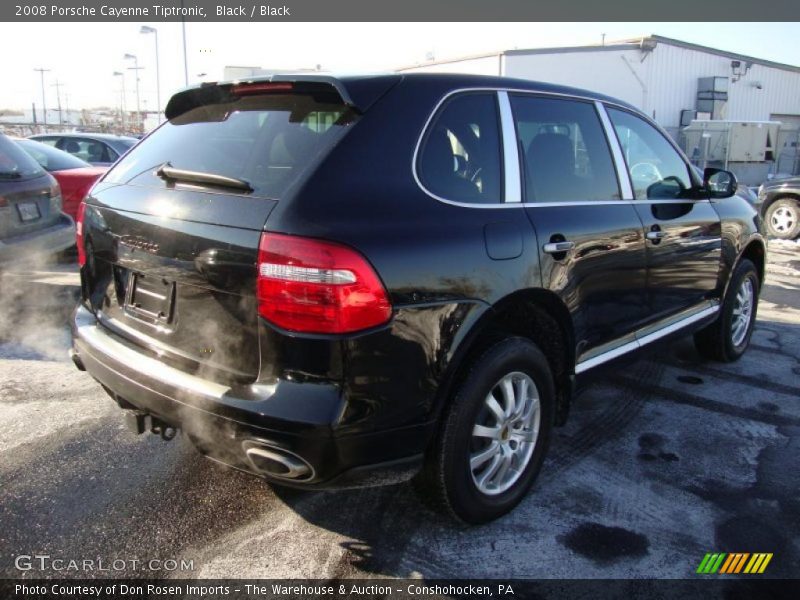 Black / Black 2008 Porsche Cayenne Tiptronic