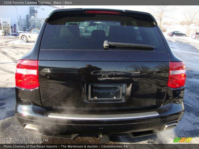 Black / Black 2008 Porsche Cayenne Tiptronic