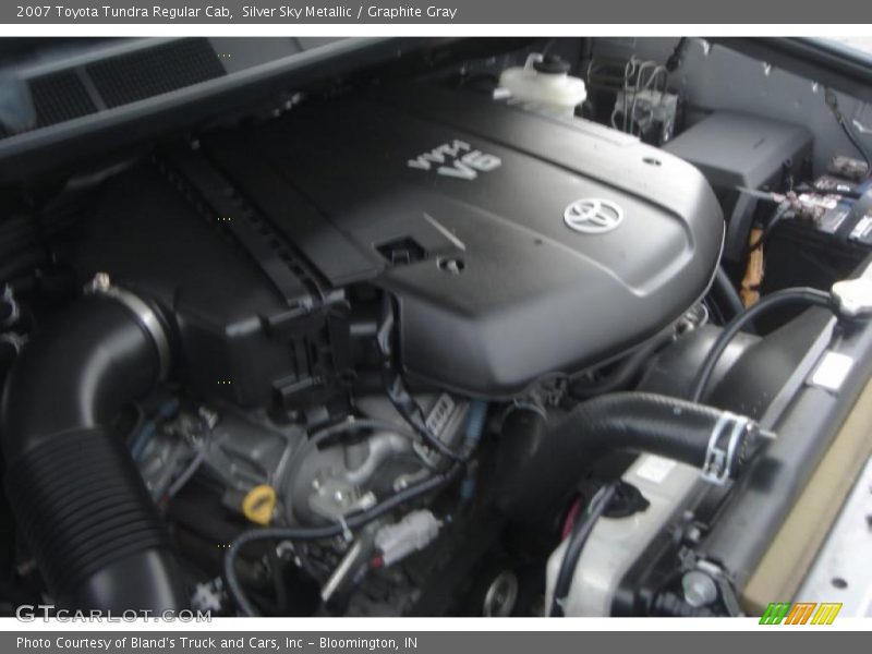 Silver Sky Metallic / Graphite Gray 2007 Toyota Tundra Regular Cab