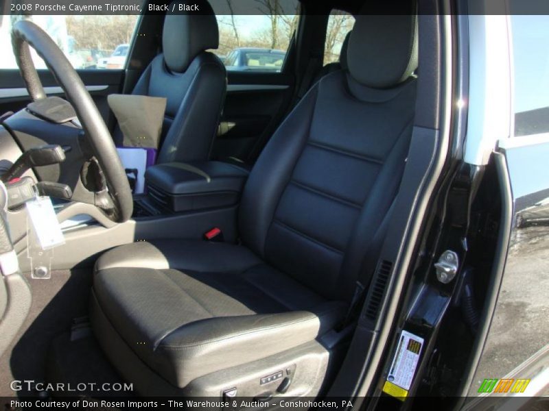 Black / Black 2008 Porsche Cayenne Tiptronic