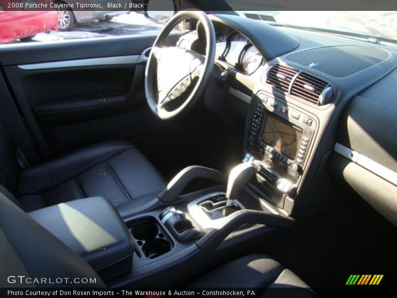 Black / Black 2008 Porsche Cayenne Tiptronic