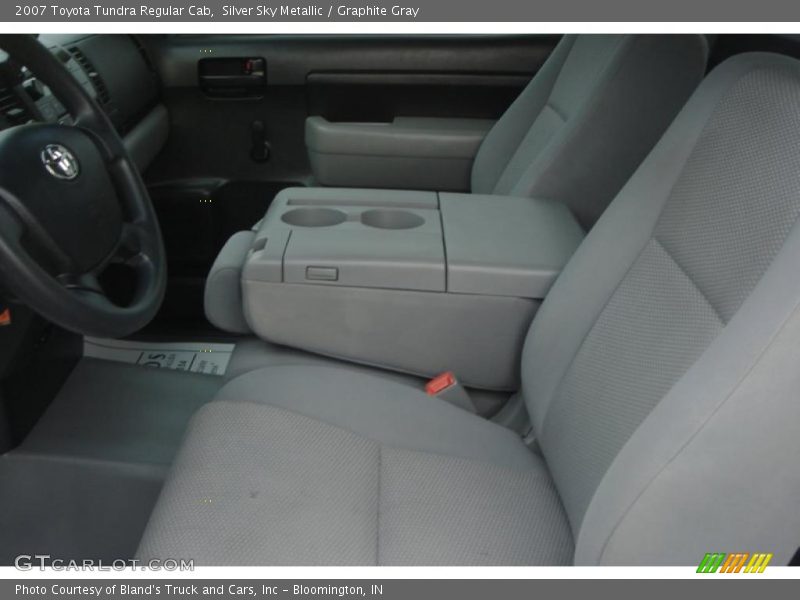 Silver Sky Metallic / Graphite Gray 2007 Toyota Tundra Regular Cab