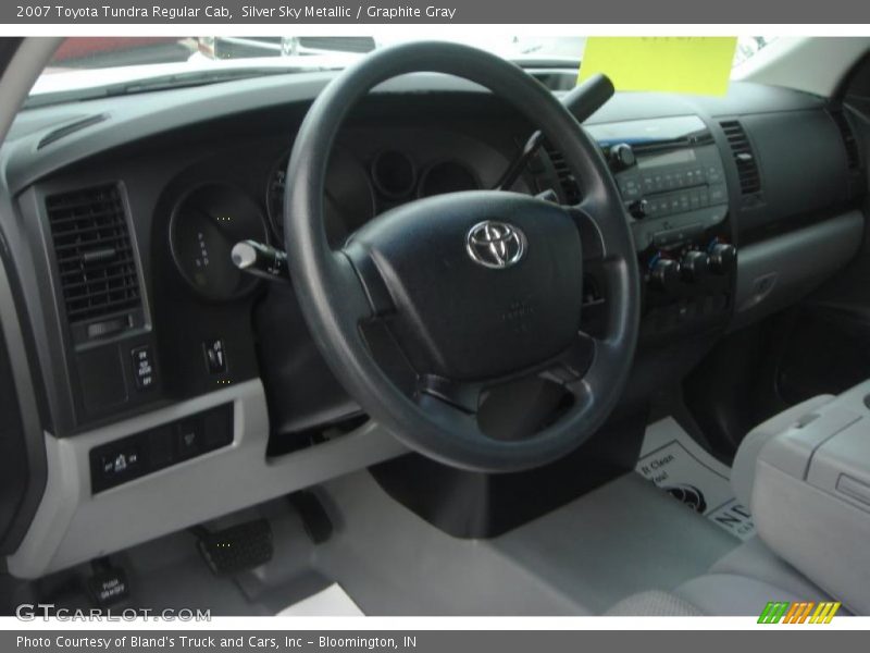 Silver Sky Metallic / Graphite Gray 2007 Toyota Tundra Regular Cab