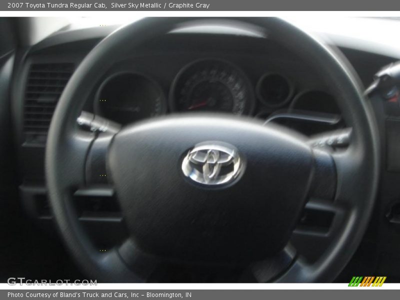Silver Sky Metallic / Graphite Gray 2007 Toyota Tundra Regular Cab