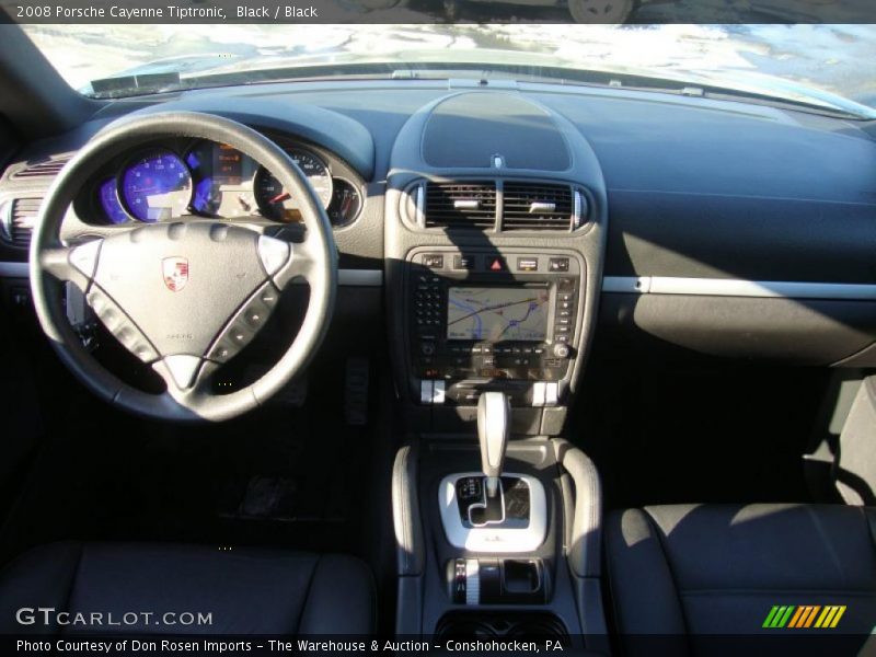 Black / Black 2008 Porsche Cayenne Tiptronic