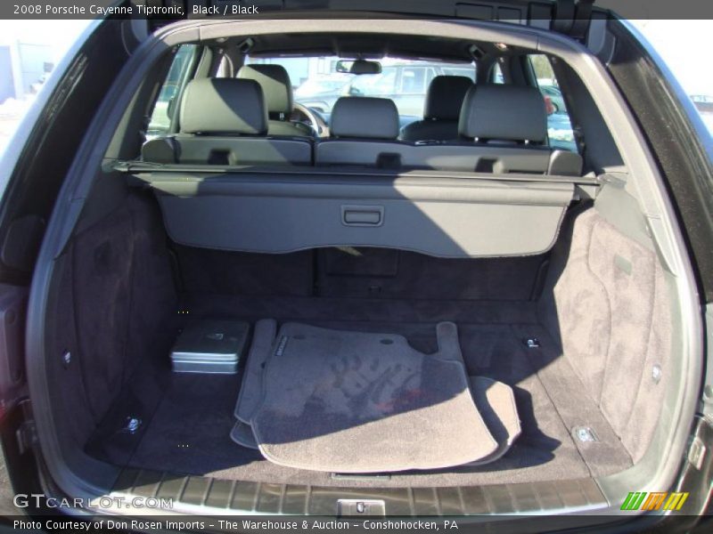 Black / Black 2008 Porsche Cayenne Tiptronic