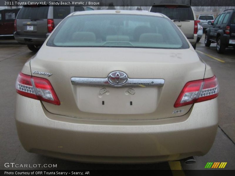 Sandy Beach Metallic / Bisque 2011 Toyota Camry XLE