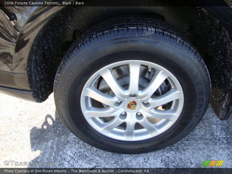 Black / Black 2008 Porsche Cayenne Tiptronic