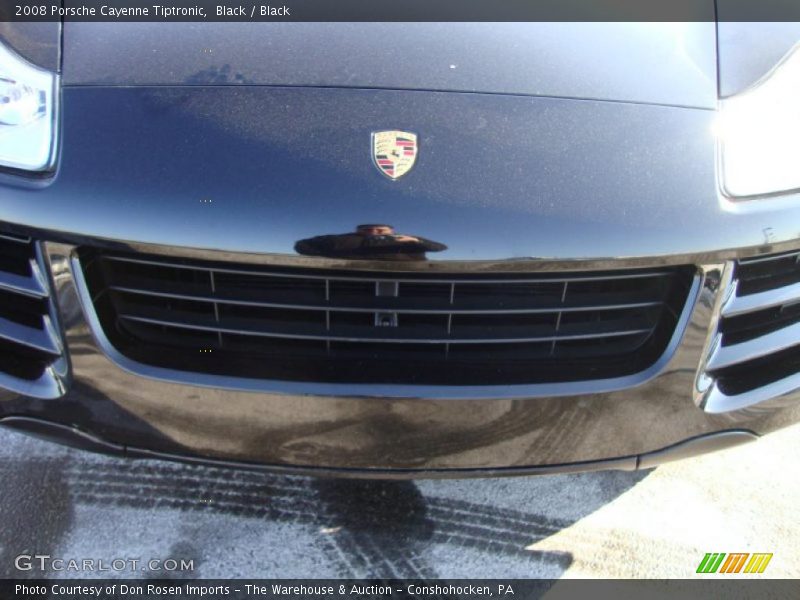 Black / Black 2008 Porsche Cayenne Tiptronic