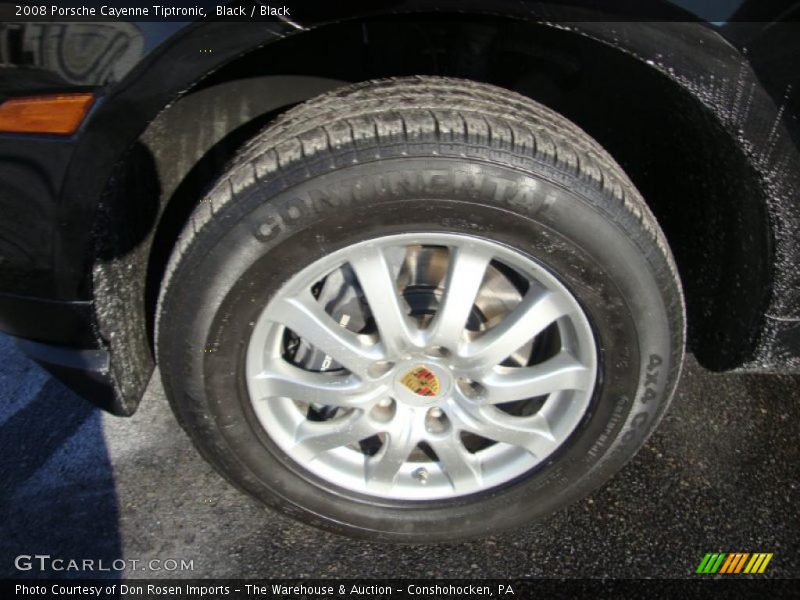 Black / Black 2008 Porsche Cayenne Tiptronic