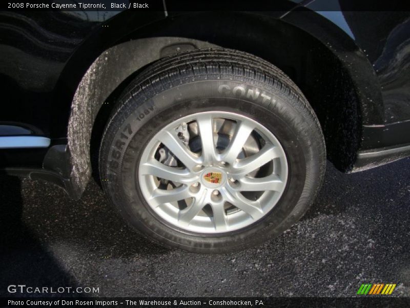 Black / Black 2008 Porsche Cayenne Tiptronic