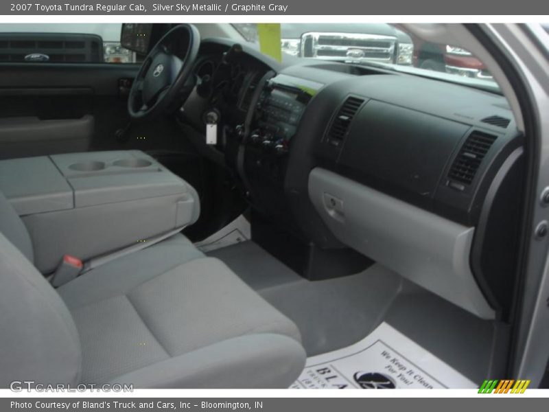 Silver Sky Metallic / Graphite Gray 2007 Toyota Tundra Regular Cab