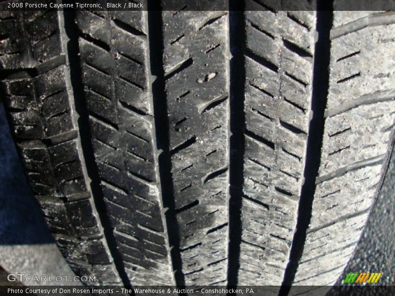 Black / Black 2008 Porsche Cayenne Tiptronic