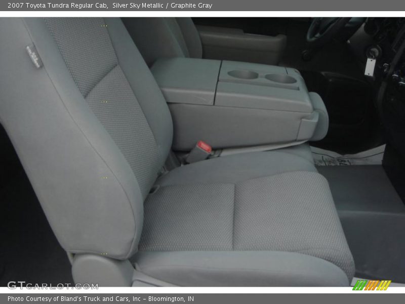 Silver Sky Metallic / Graphite Gray 2007 Toyota Tundra Regular Cab