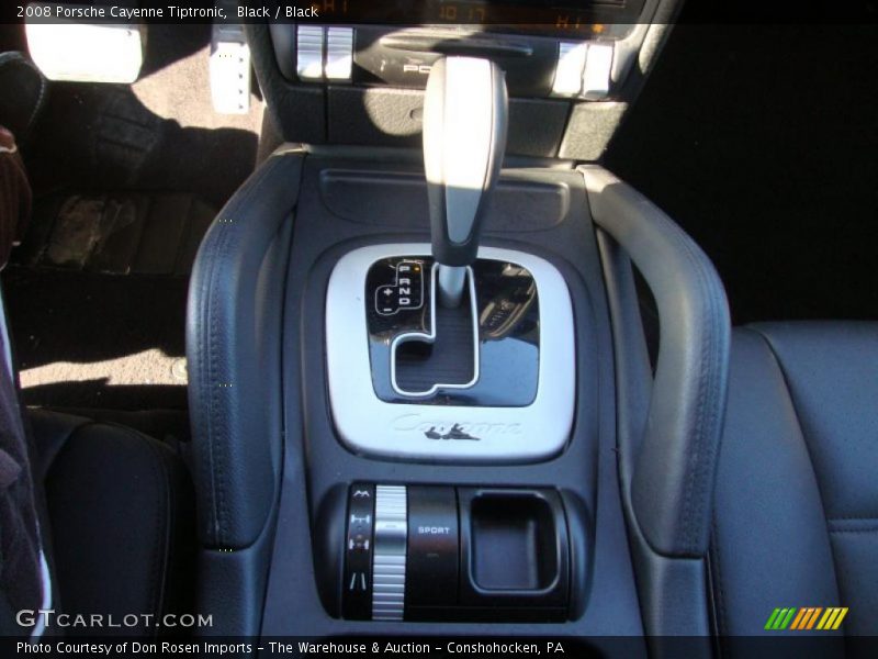 Black / Black 2008 Porsche Cayenne Tiptronic